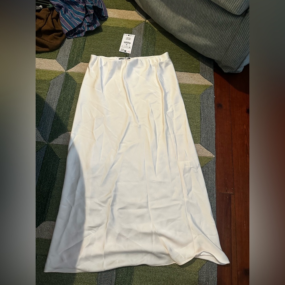 Zara Satin Skirt